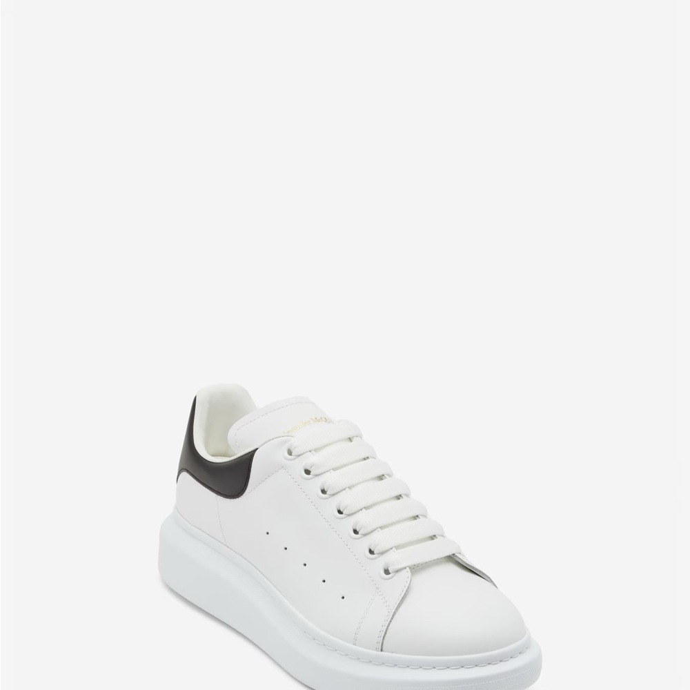 Alexander McQueen White and Black Sneakers